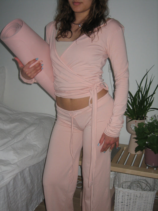 Wrap Top Blush